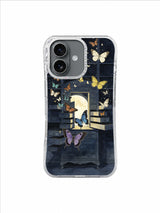 Cabinet of Released Dreams iPhone 17 Case – Star Window Moth Passage artwork
