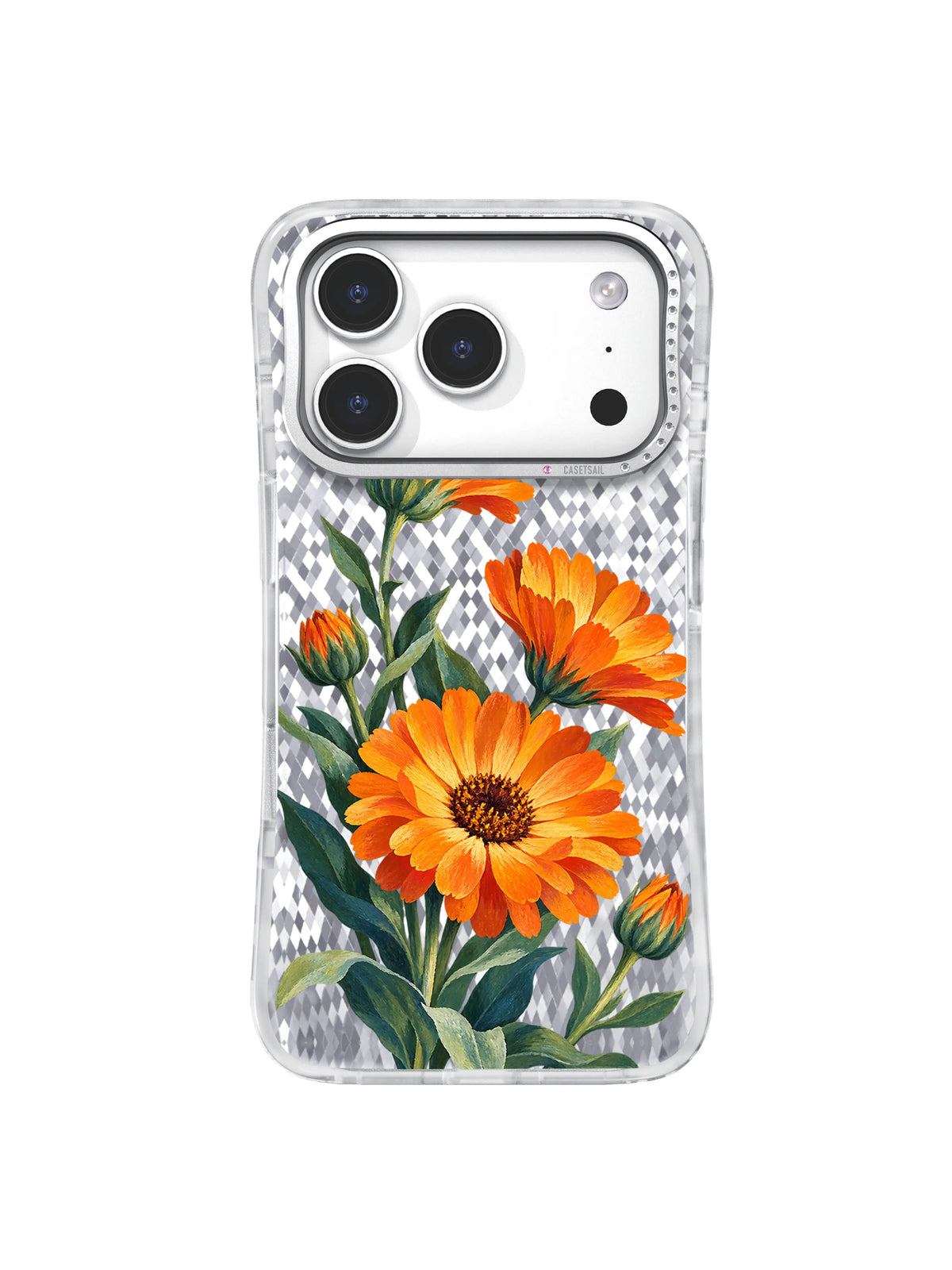 Sage Path calendula artwork for iPhone 17 Pro case