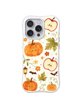 Apple Pumpkin Harvest pattern on iPhone 14 Pro case