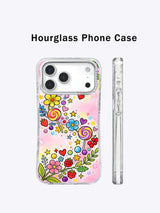 Candy Flower Wonderland iPhone 17 Pro Max case side view