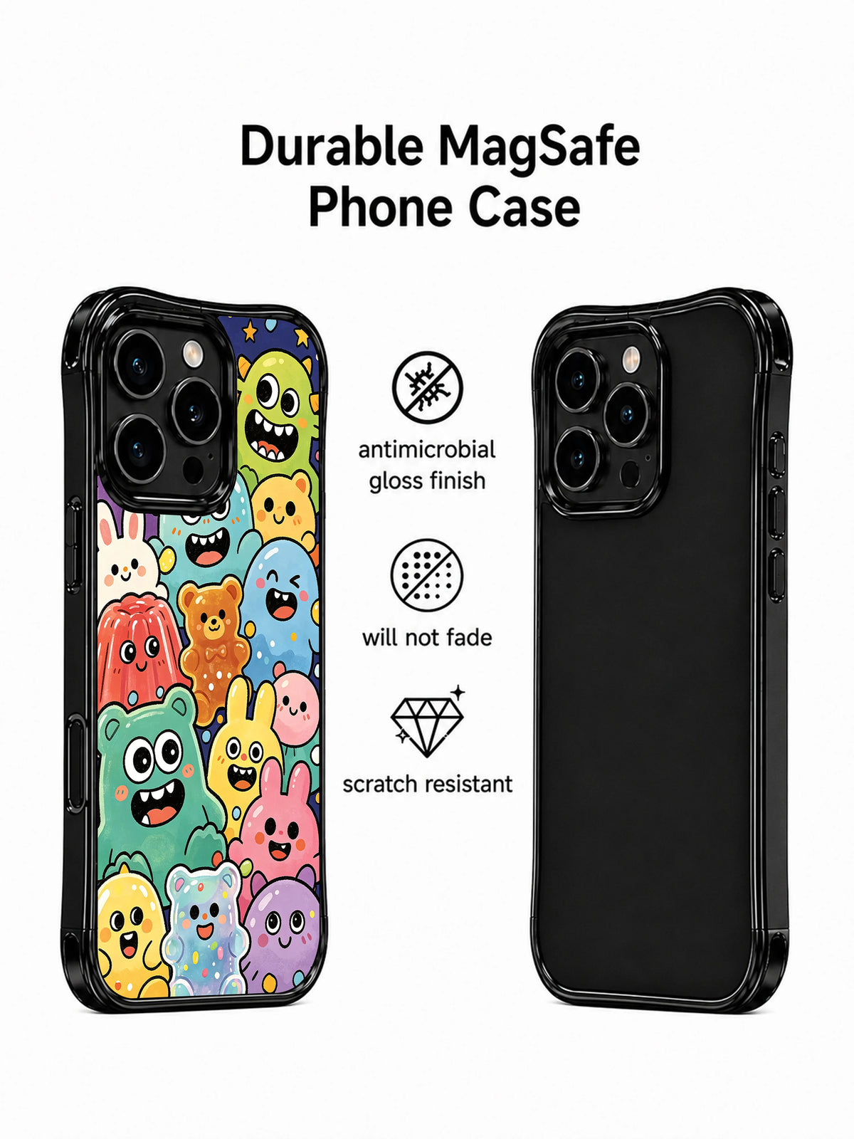 Supplied product graphic with unsupported protection, fit or MagSafe claims