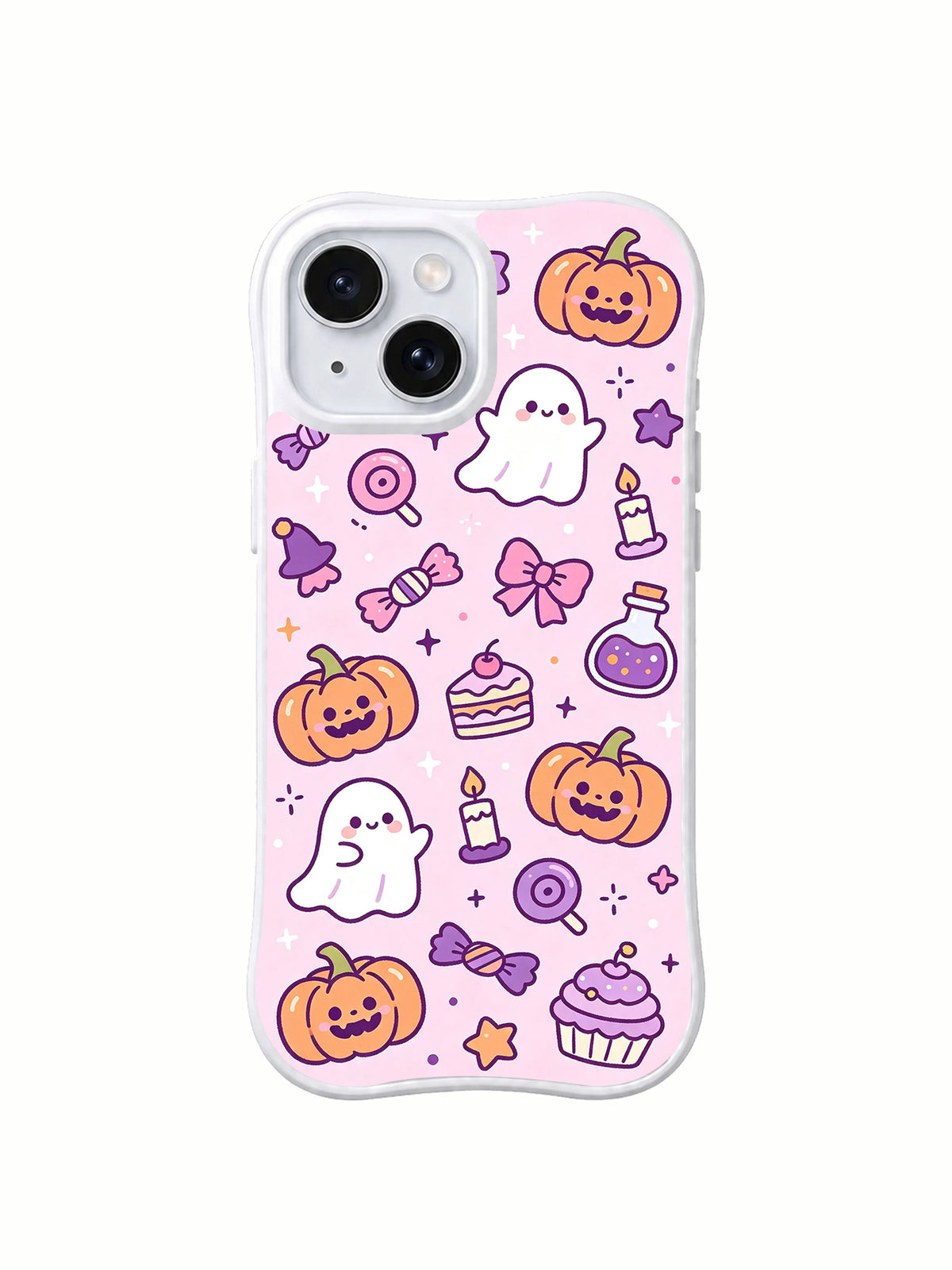 Product or handheld view of the Candy Pumpkin Fantasy World case