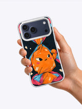 The Candy That Said Enough iPhone case held in hand