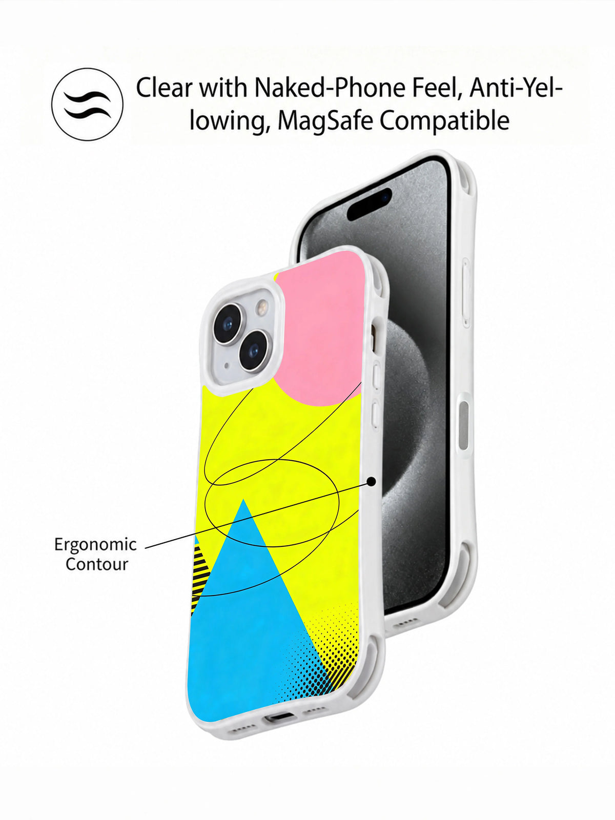 Candy Signal MagSafe iPhone 15 case