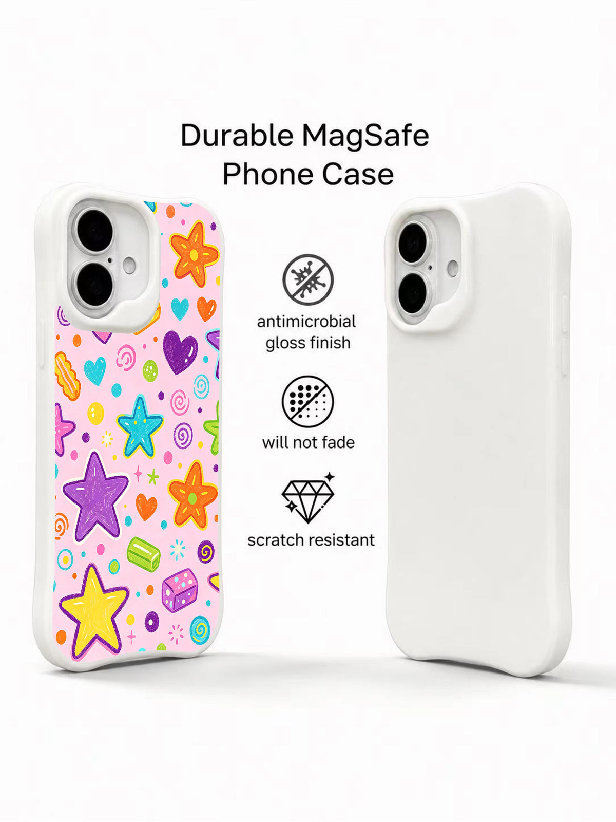 Supplied product graphic with unsupported protection, fit or MagSafe claims