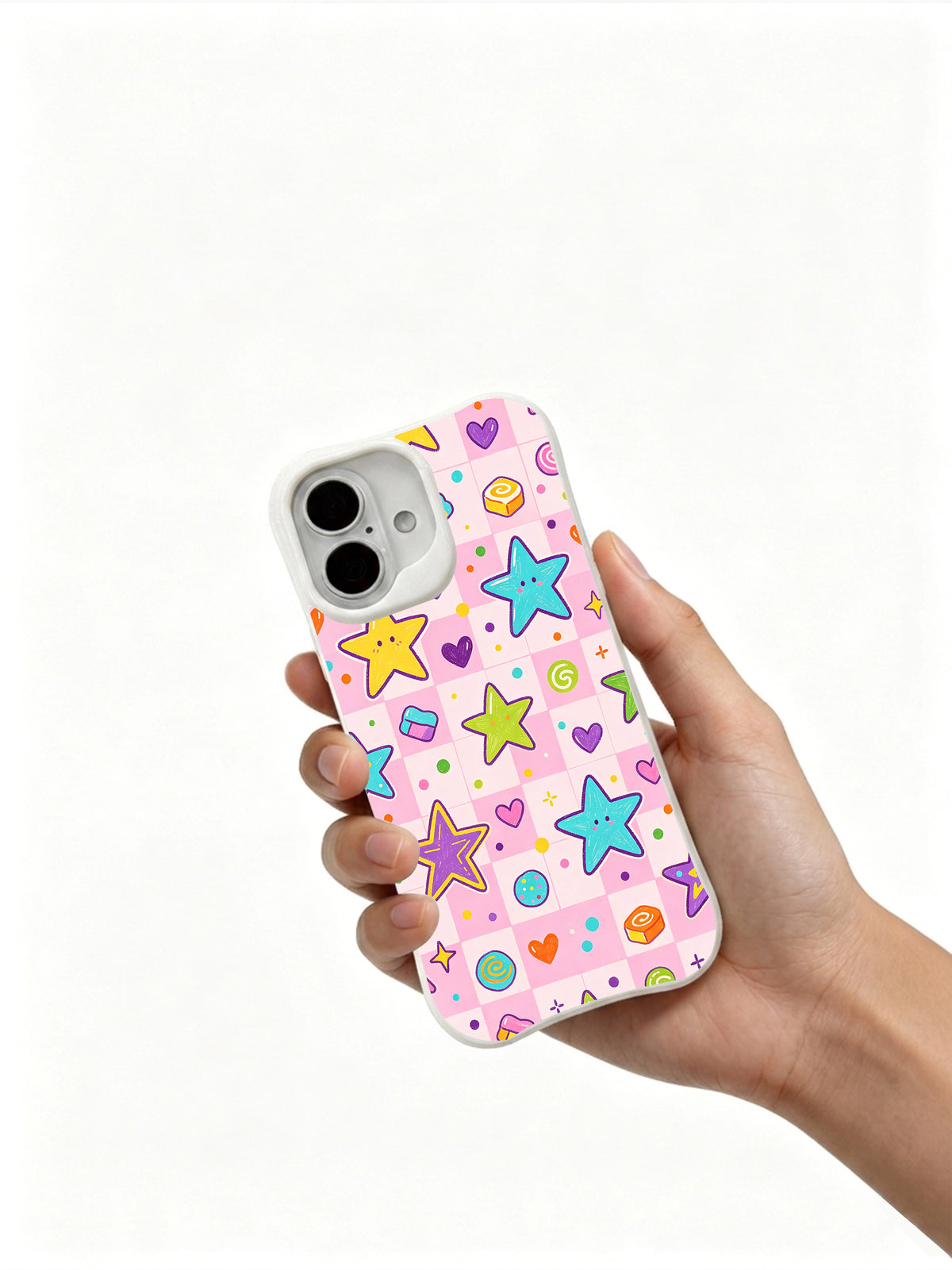 Product or handheld view of the Candy Star Dreamland case
