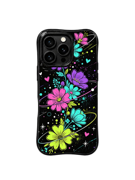 Candy Tide Echoes iPhone 15 Pro case front view