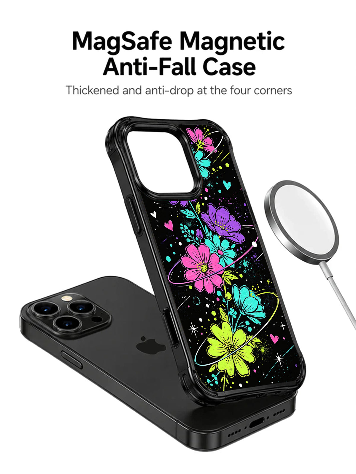 Candy Tide Echoes iPhone 15 Pro case side view