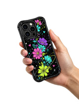 Candy Tide Echoes iPhone 15 Pro case hand-held view