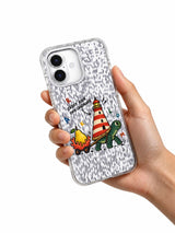 Carry Your Own Landmark iPhone 16 case in hand
