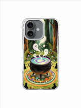 Fern Hollow Spirit Steam artwork on Cauldron of Shared Sighs iPhone 17 Case