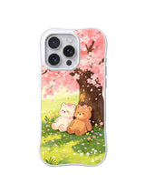 Blossom Tree Pair pattern on iPhone 14 Pro Max case