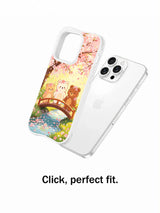 Cherry Blossom Bears iPhone 14 Pro Max case product view 4