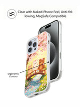 Cherry Blossom Bears iPhone 14 Pro Max case product view 5