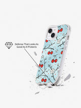 Cherry Blossom Letter iPhone 14 Plus case impact view
