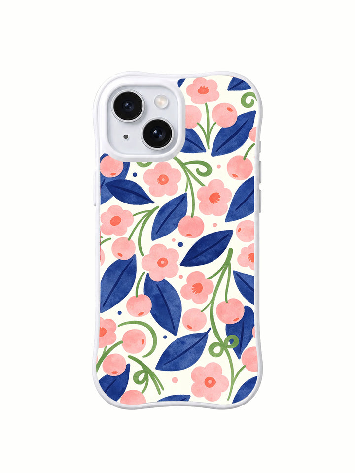 Cherry Blossom Rhythm iPhone 14 Case
