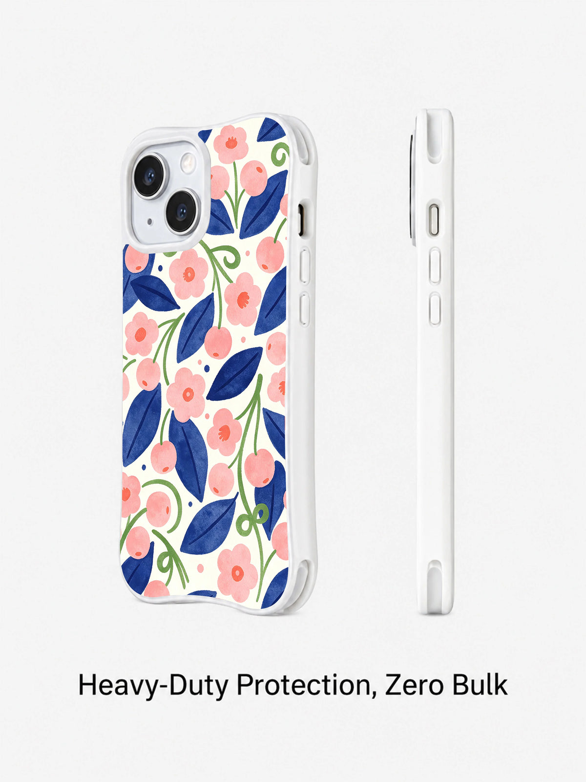 Cherry Blossom Rhythm iPhone 14 case slim profile