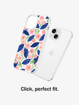 Cherry Blossom Rhythm iPhone 14 case precision fit