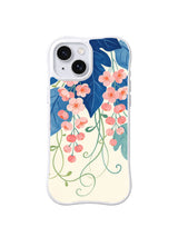 Hanging Spring Blossoms iPhone 14 case pattern