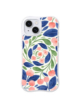 Floral Spiral Joy iPhone 14 case pattern