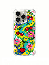 Product or handheld view of the Cherry Magic Playground case