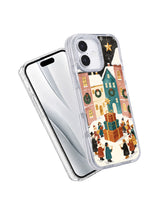 Choir Under Paper Stars iPhone 17 case angled detail view