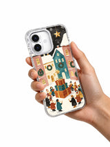 Choir Under Paper Stars iPhone 17 case held in hand