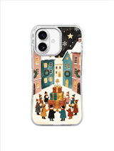 Choir Under Paper Stars iPhone 17 case – Golden Star Conductor pattern