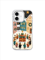 Choir Under Paper Stars iPhone 17 case – Town Square Voices pattern