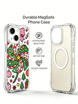 Christmas Bow and Candy Dream: Case artwork beside an inner case view showing a circular ring.