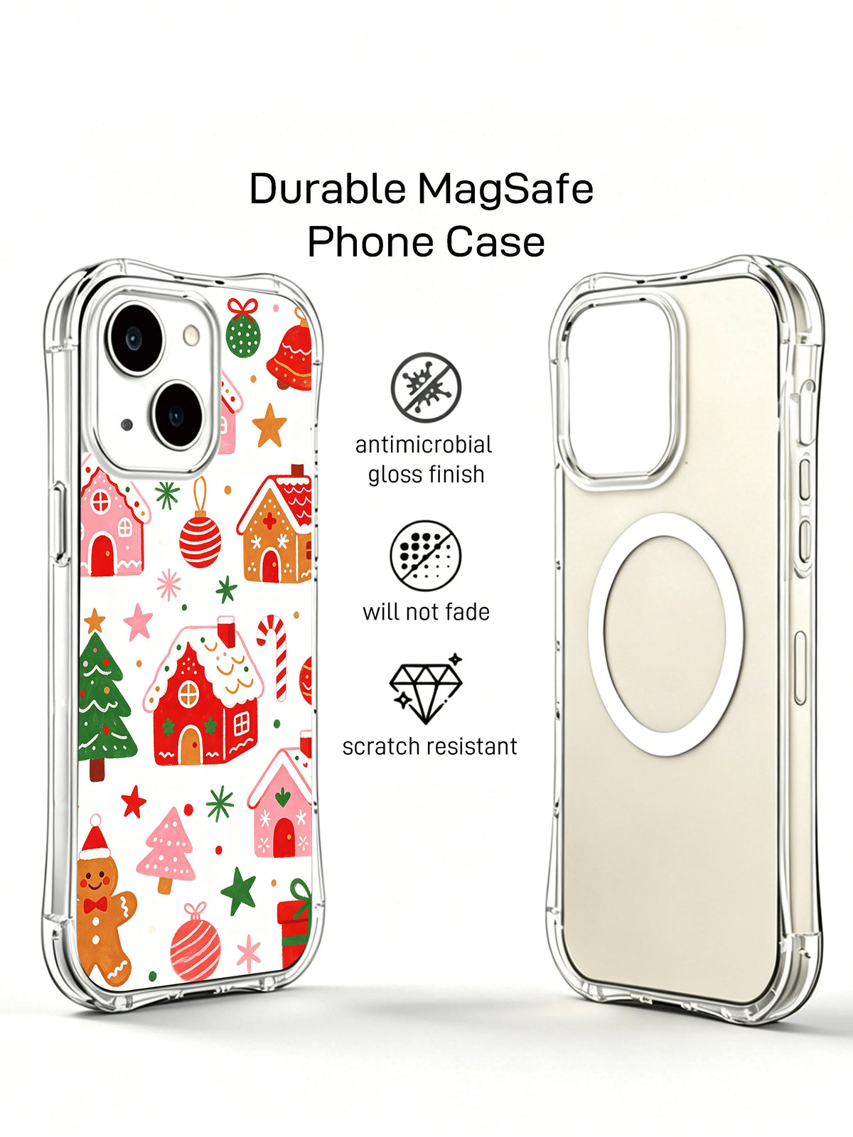 Christmas Candy Village: Case artwork beside an inner case view showing a circular ring.
