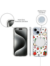 Christmas Cookie Wonderland: Front and rear product views beside a circular accessory.
