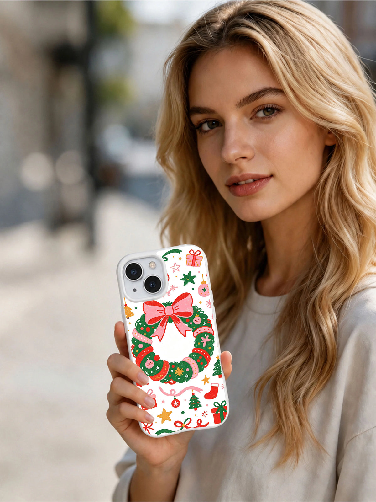 Christmas Ribbon Wonderland lifestyle case