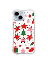 Christmas Star Tree pattern iPhone 13 case