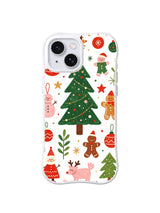 Woodland Tree Friends pattern iPhone 13 case