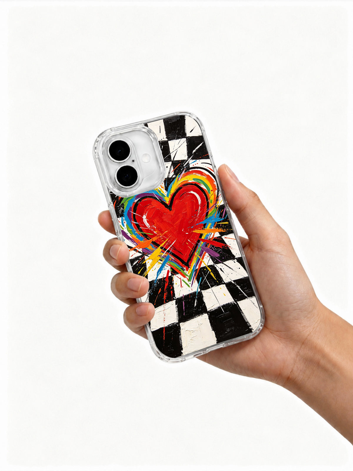 Wild Heart Energy iPhone 16 Plus case side view