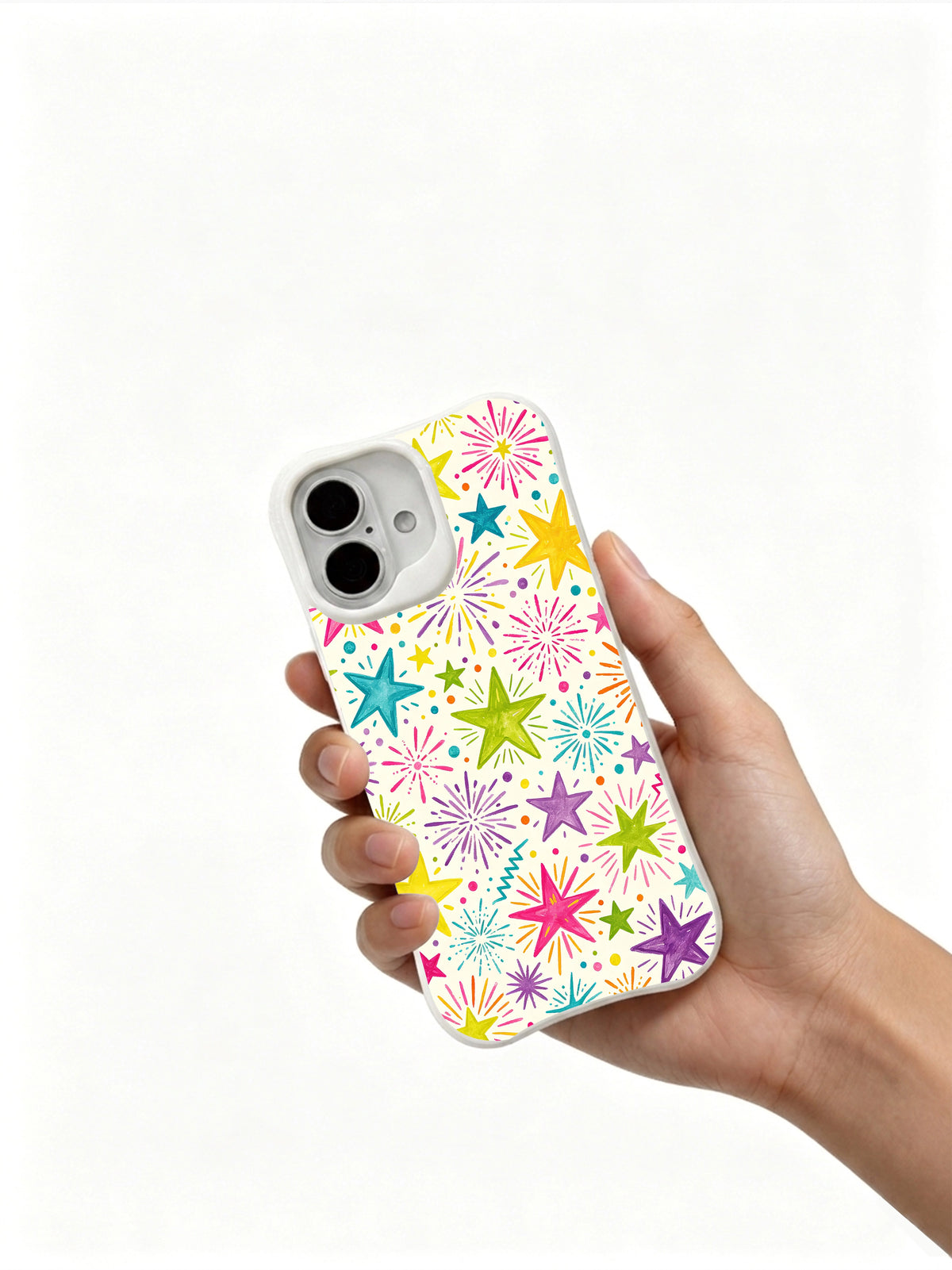 Product or handheld view of the Lemon Pop Star Carnival case