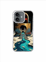 City Inside the Lock pattern 1 iPhone 17 case