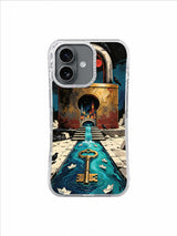 City Inside the Lock pattern 5 iPhone 17 case