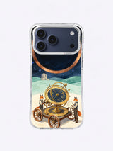 Clockwork Constellation Cart artwork 5 on an iPhone 17 Pro Max case
