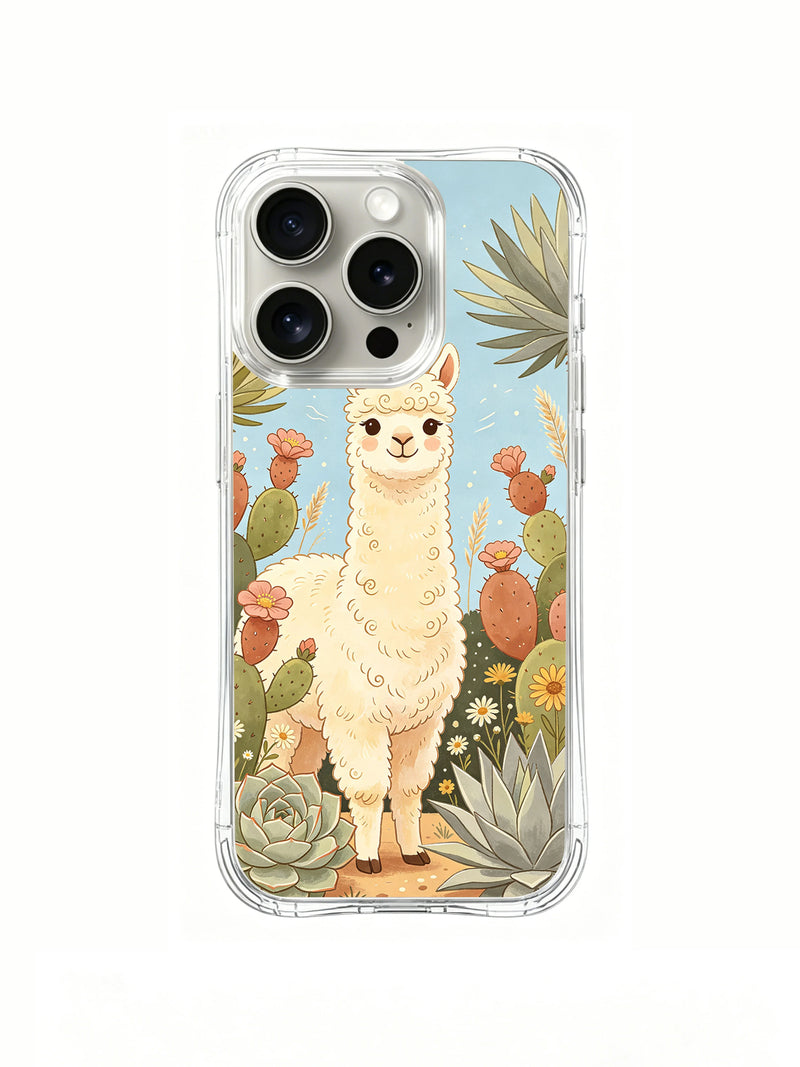 Cloud Alpaca Desert Bloom iPhone 15 Pro Max Case