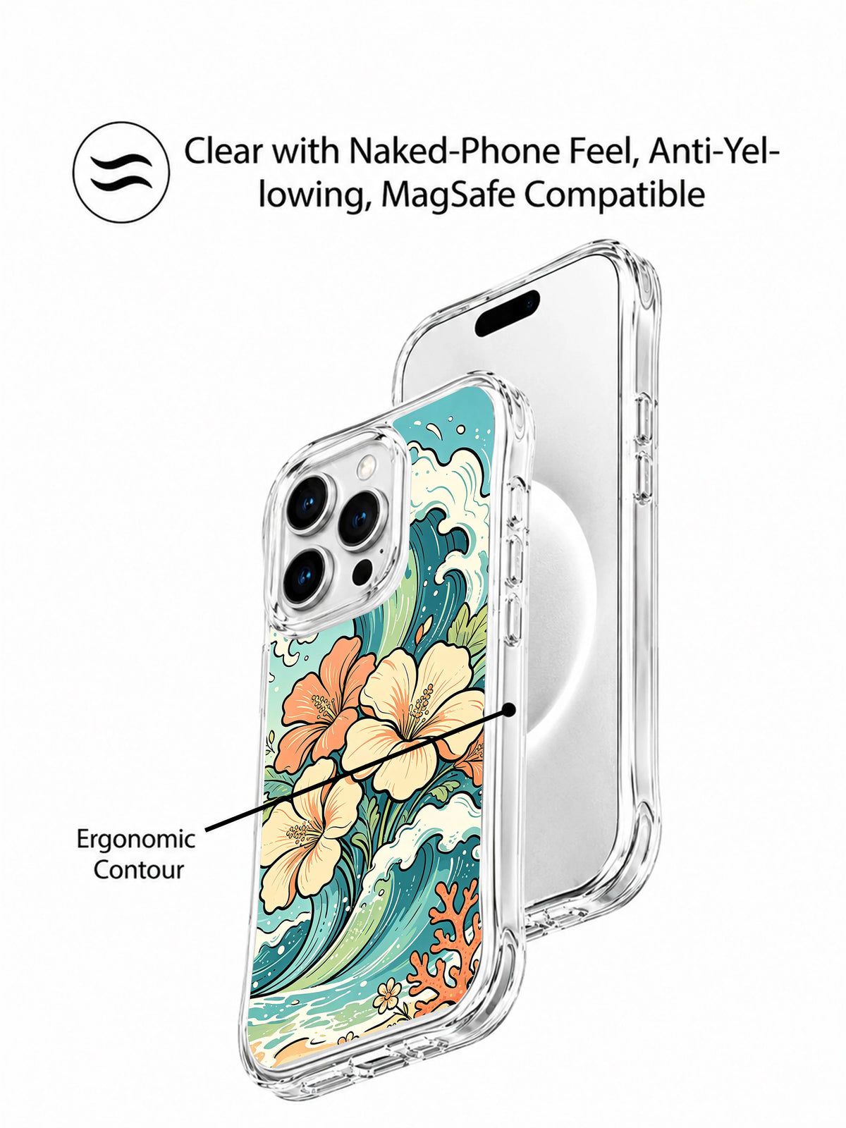Doğrulanmamış koruma, uyum veya MagSafe ifadeleri içeren tedarik pazarlama görseli