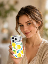 Product or handheld view of the Coastal Lemon Summer case