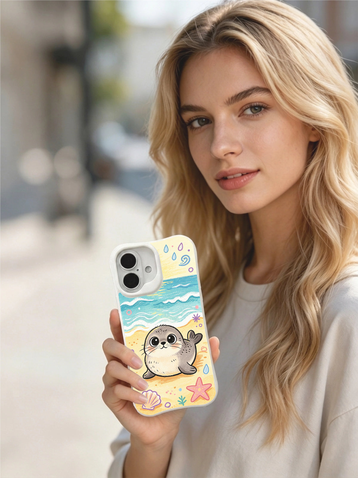 Coastal Seal cute coastal phone case