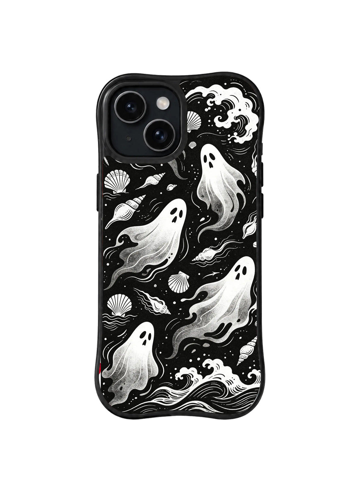 Moonfoam Spirit Current: Soluk ruhlar kıvrılan tek renkli dalgaların üzerinde süzülür.