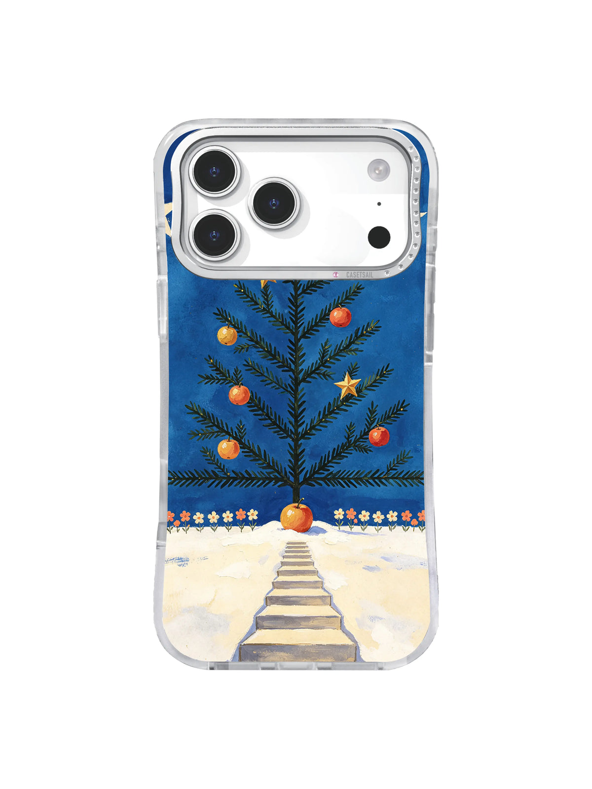 Golden star fruit espalier iPhone 17 Pro case pattern two