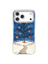 Antique gold star fruit path iPhone 17 Pro case pattern four