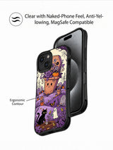 The Coffin Flower Garden iPhone 13 case magnetic accessory presentation