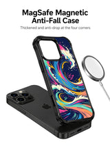 Color Energy Wave MagSafe iPhone 14 Pro Max case