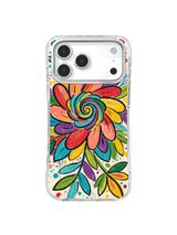 Whirling Wildflower Garden bright botanical iPhone 17 Pro Max case